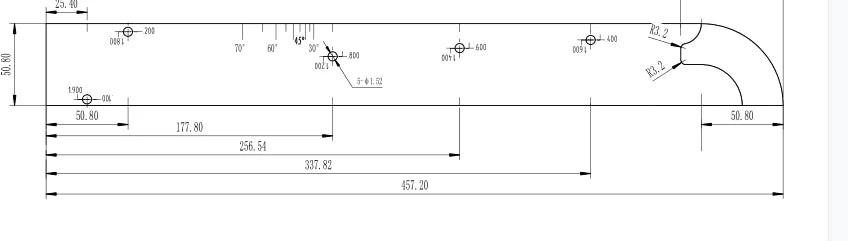 Calibration Block - Phased Array AWS PACS® Block