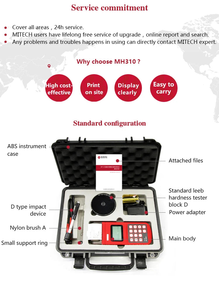 Hardness Tester - Mitech MH310