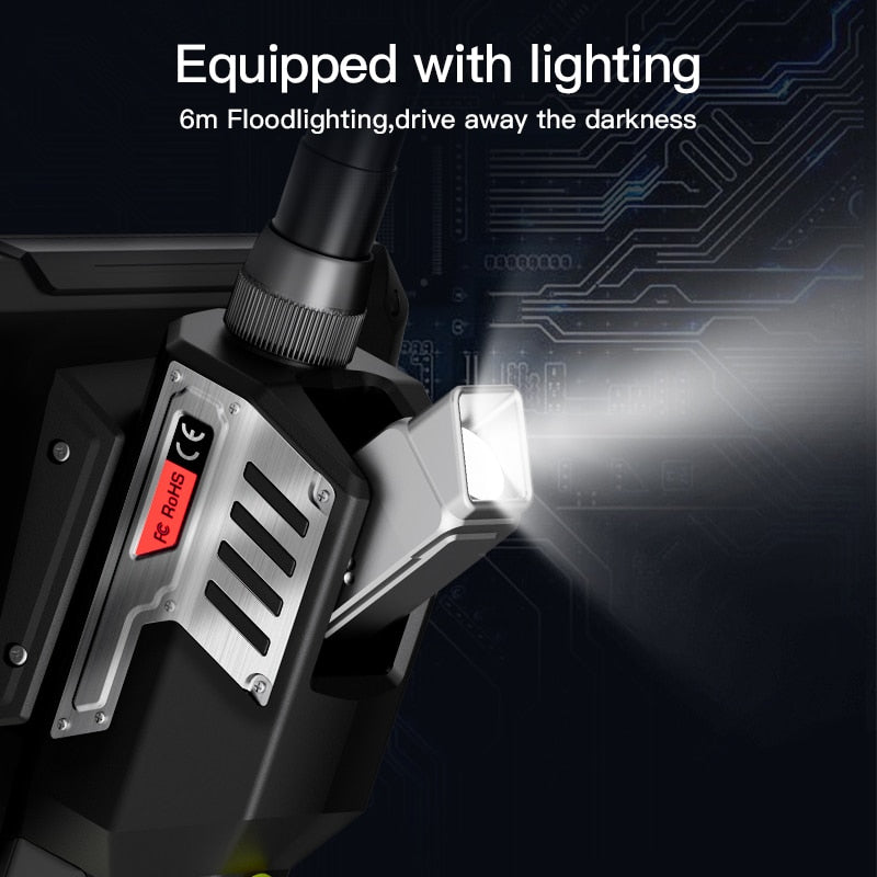 Borescope Inspection Camera - Single or Dual Lens, 5 inch IPS 1080P with Flexible Probe