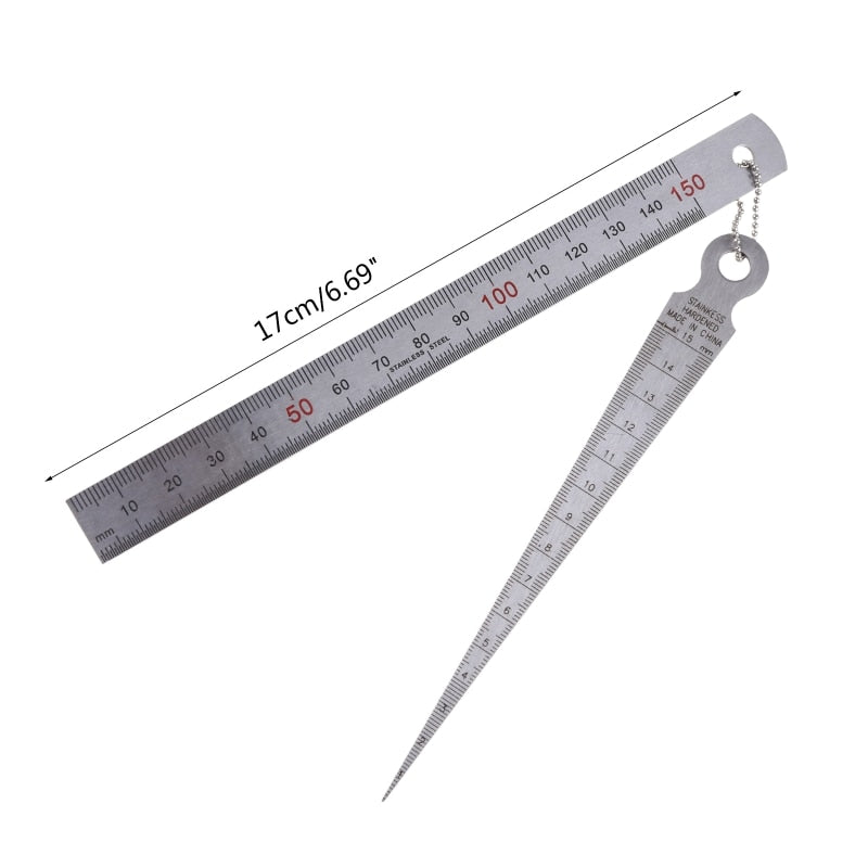 Welding Gauge - Taper Gap Gauge & Ruler Inspection Tool