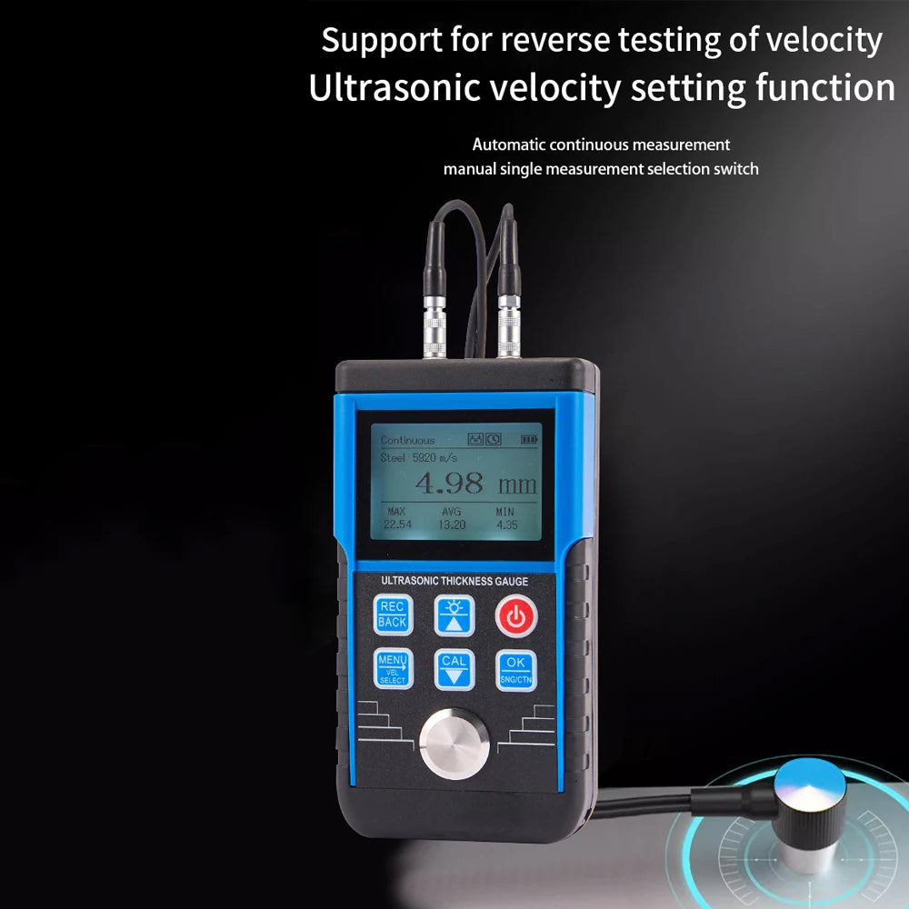 Ultrasonic Thickness Gauge - TM130 Upgraded Model