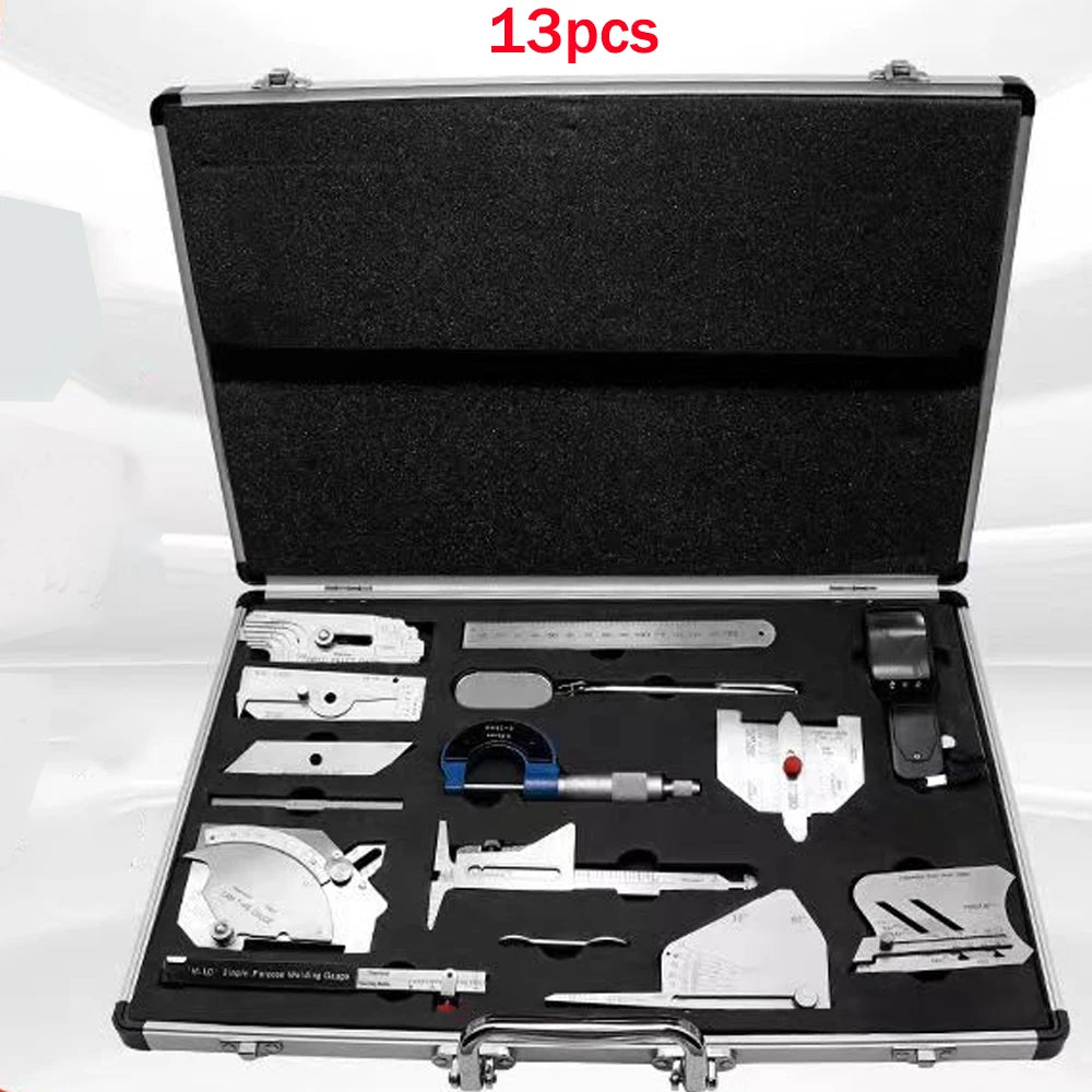 Welding Pit Gauge Inspection Combination Kits - 5/7/13/16 peices