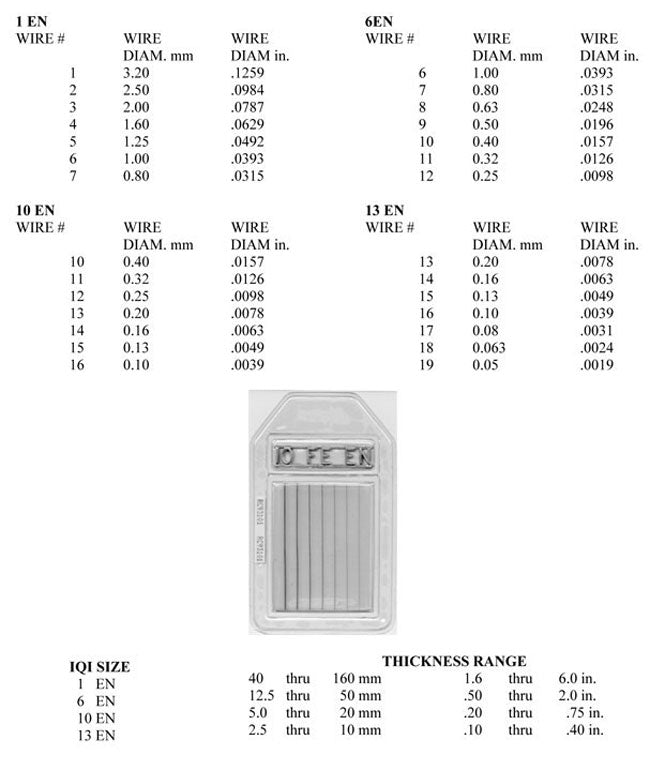 IQI - EN Wire Type