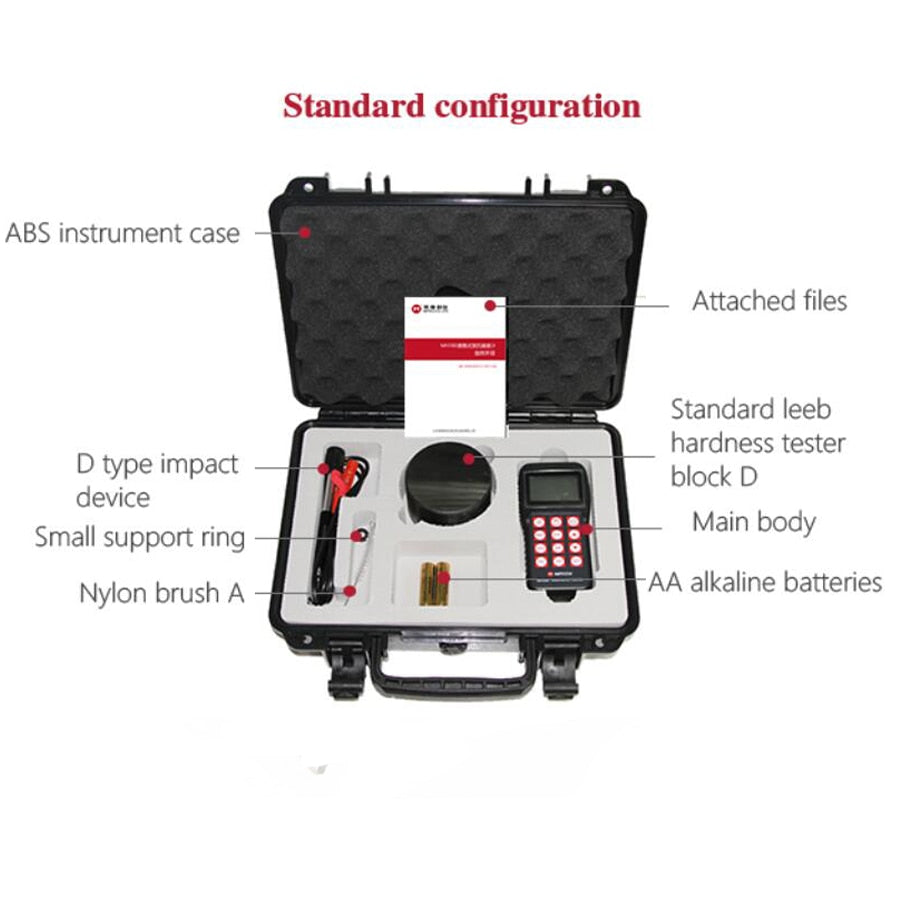 Mitech Portable Leeb Hardness Tester - MH180