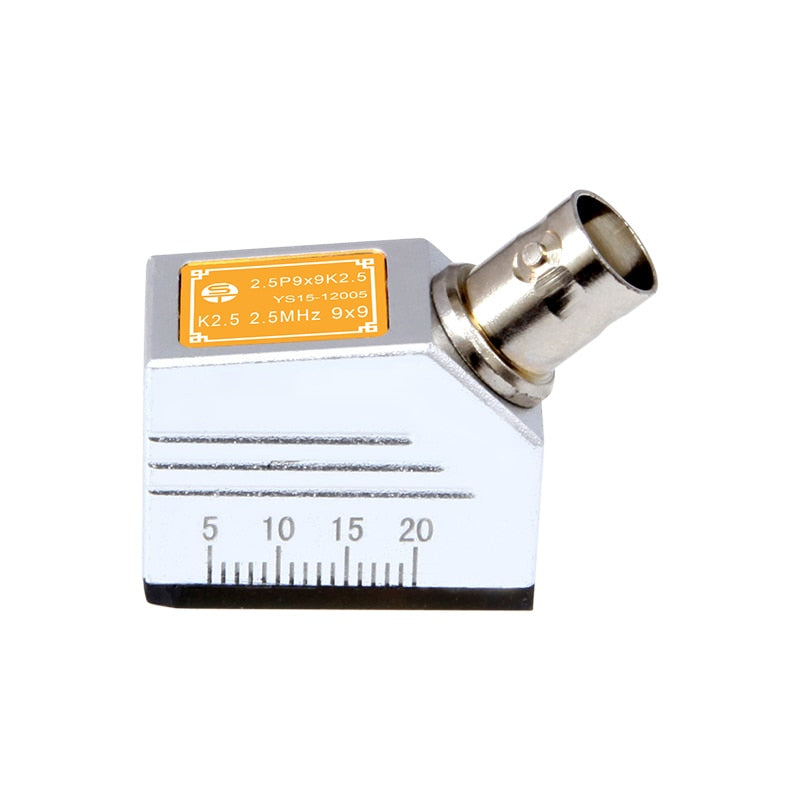 YUSHI Ultrasonic Angle Probe - 9x9mm with BNC Connector