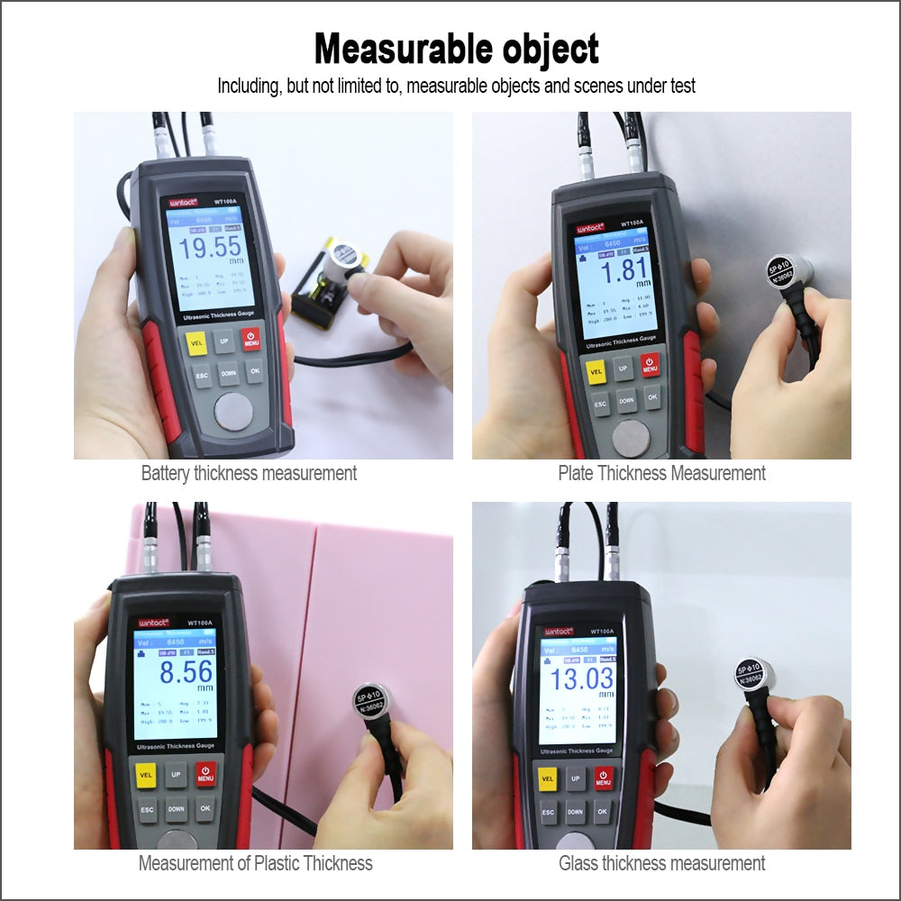 Ultrasonic Thickness Gauge - WT100A / WT130A