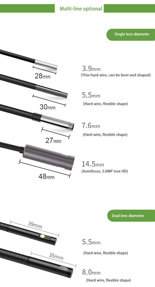 Additional Lens for NTS500 NTS300 NTS150 Borescope