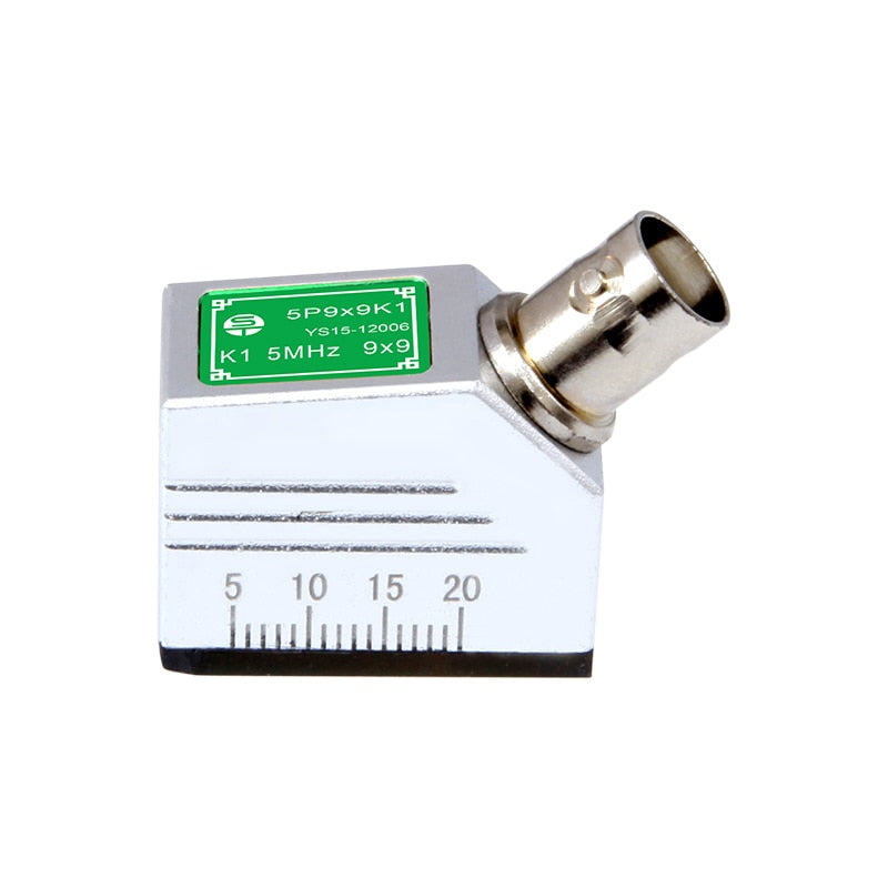 YUSHI Ultrasonic Angle Probe - 9x9mm with BNC Connector