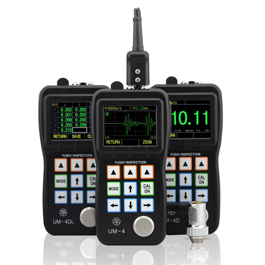 Ultrasonic Thickness Gauge - YUSHI UM-4 Series Digital A Scan