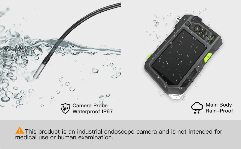 Borescope Inspection Camera - Teslong NTS500 5in LCD Monitor