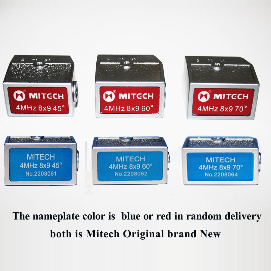 Mitech Angle Beam Probe - 4MHz 8x9mm