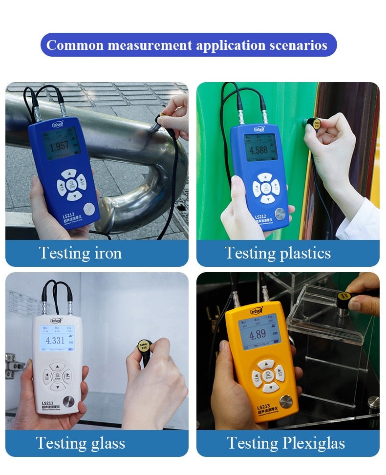 Ultrasonic Thickness Gauge - LS211 Range