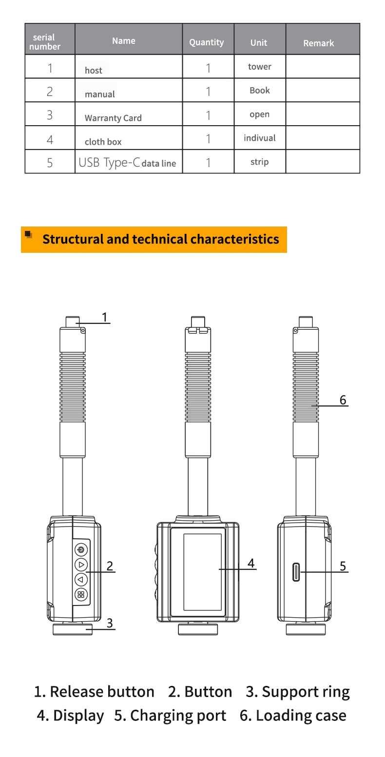 Hardness Tester - SNDWAY Mini SW-6200