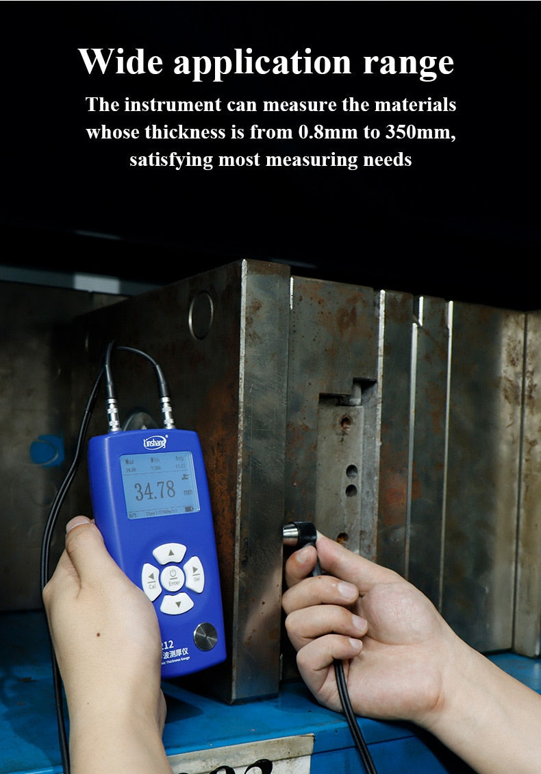 Ultrasonic Thickness Gauge - LS211 Range