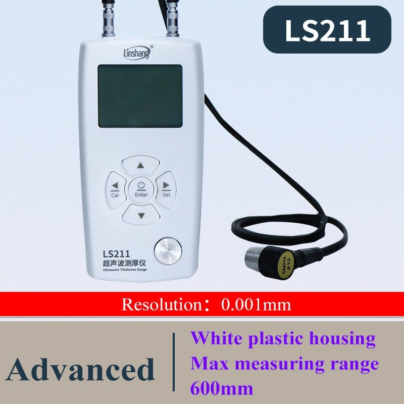 Ultrasonic Thickness Gauge - LS211 Range