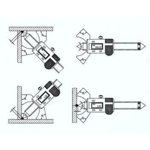 Welding Gauge - Digital Fillet Gauge Inspection Tool