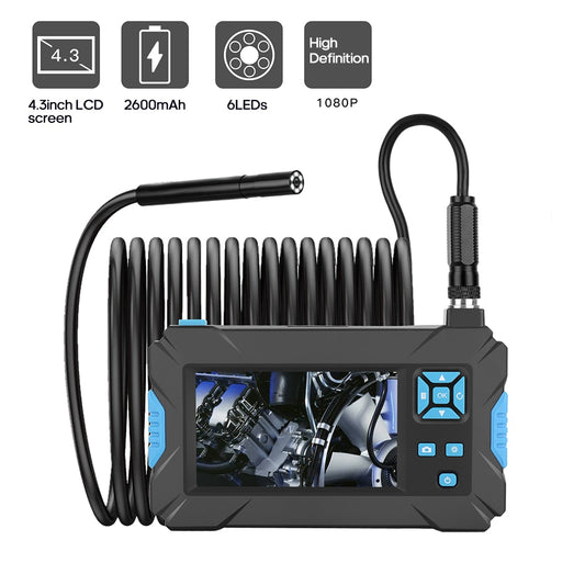Borescope Inspection Camera - 4.3 inch Screen with removable probe