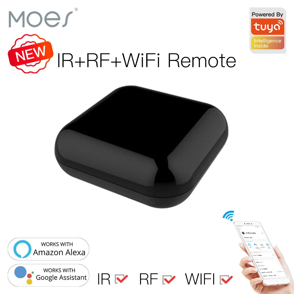 Moes Smart WiFi RF IR Universal Remote Controller