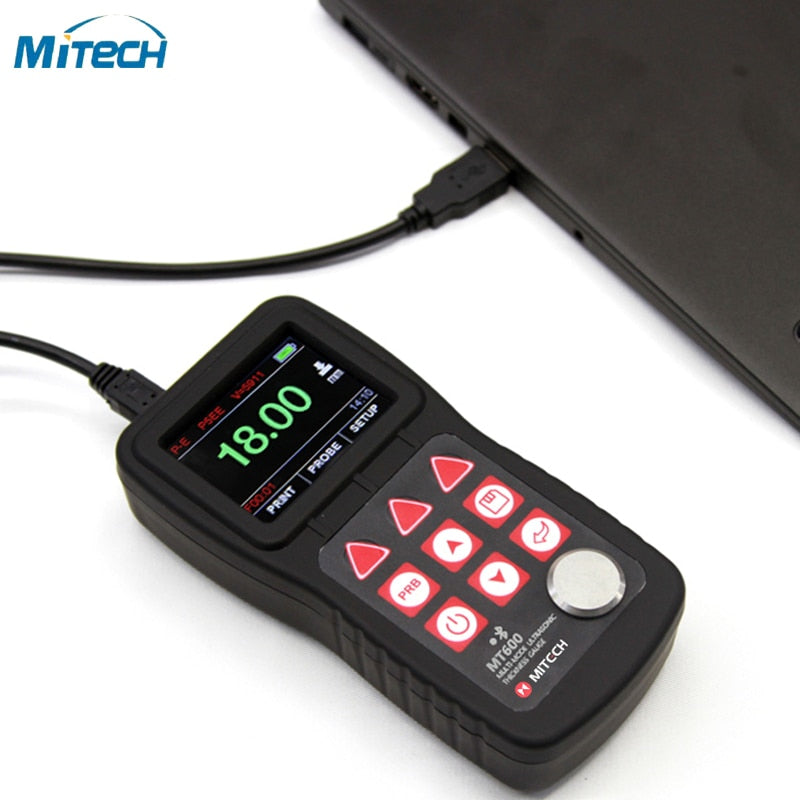 Mitech Ultrasonic Thickness Gauge - MT600 Multi-mode