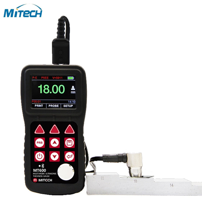 Mitech Ultrasonic Thickness Gauge - MT600 Multi-mode