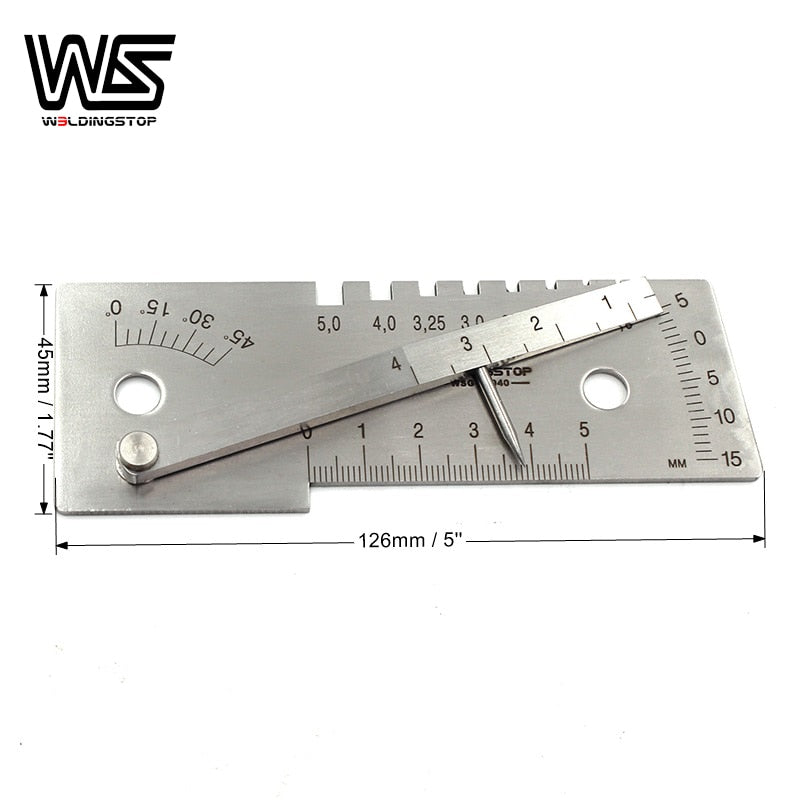 Multi-function Welding Pit Gauge Measuring Tool