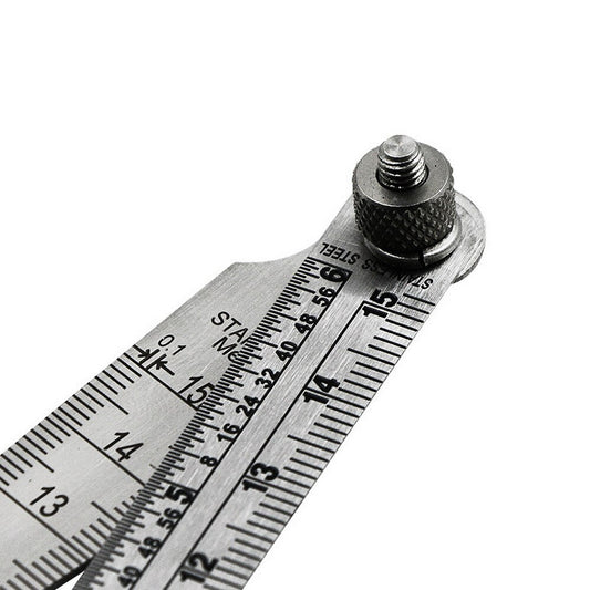Welding Gauge - 2 in 1 Taper Feeler Internal Welding Gauge Inspection Tool