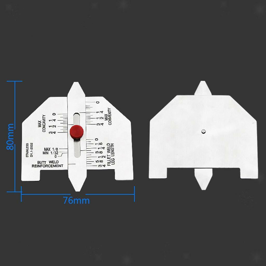 Welding Gauge - Weld Size Butt Fillet Inspection Gauge