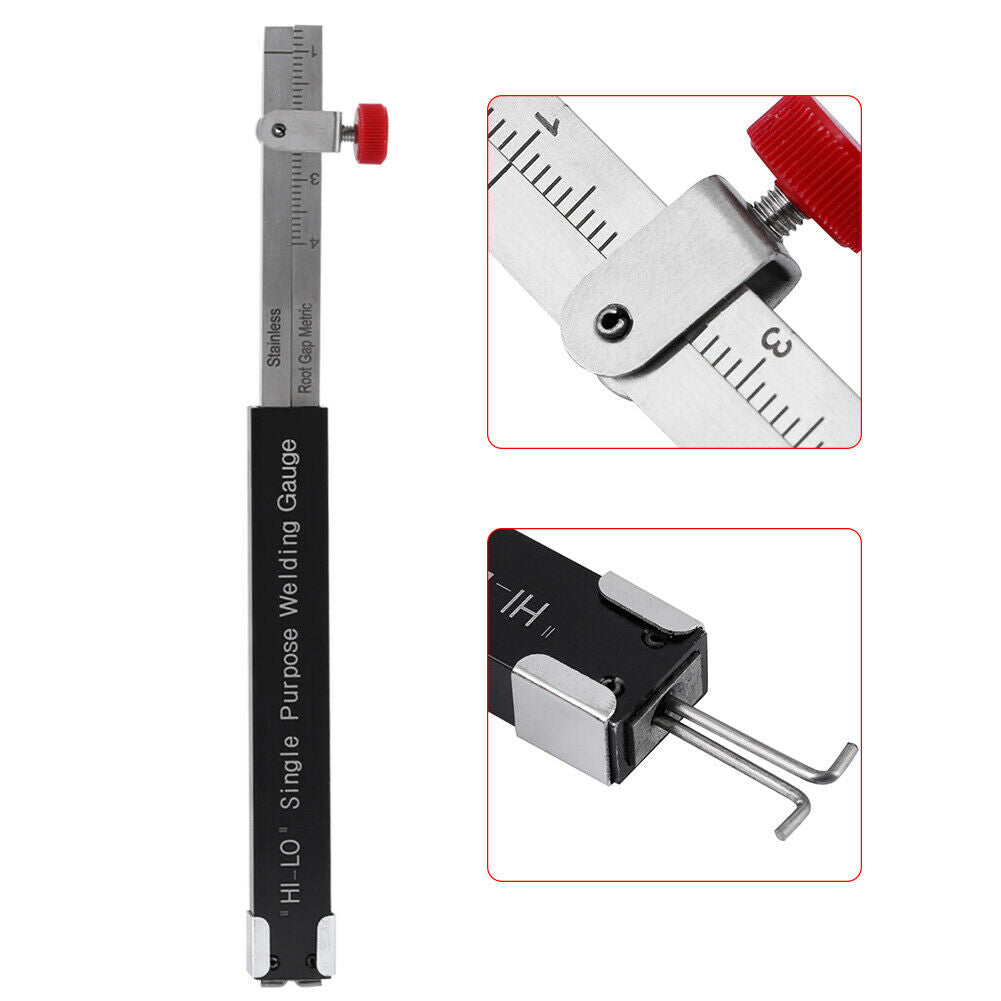 Welding Gauge - HI-LO Internal Single Purpose Welding Gauge Root Gap Welder Inspection Tool