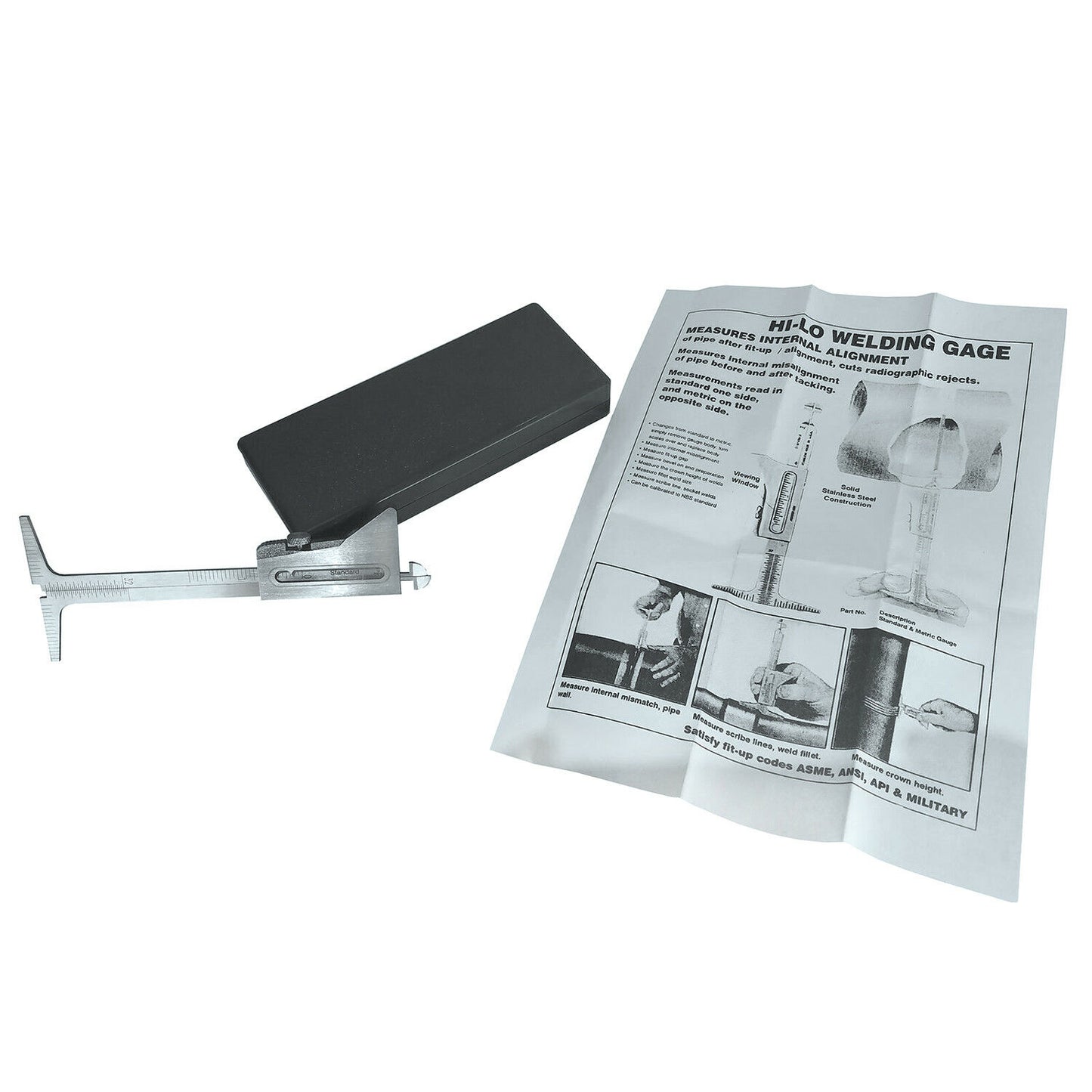 Welding Gauge - HI-LO Internal Welding Gauge Internal Allignment Inspection Tool