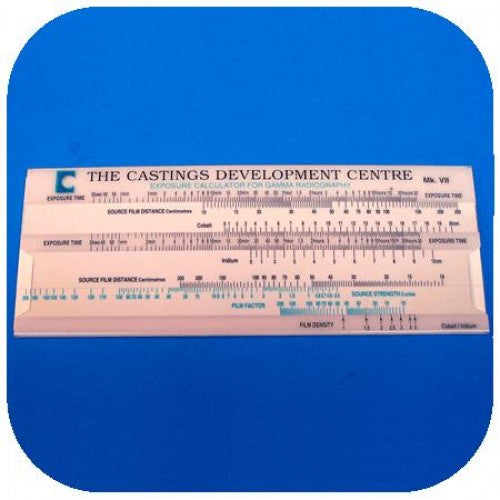 CTI Radiography Exposure Calculator - SCRATA