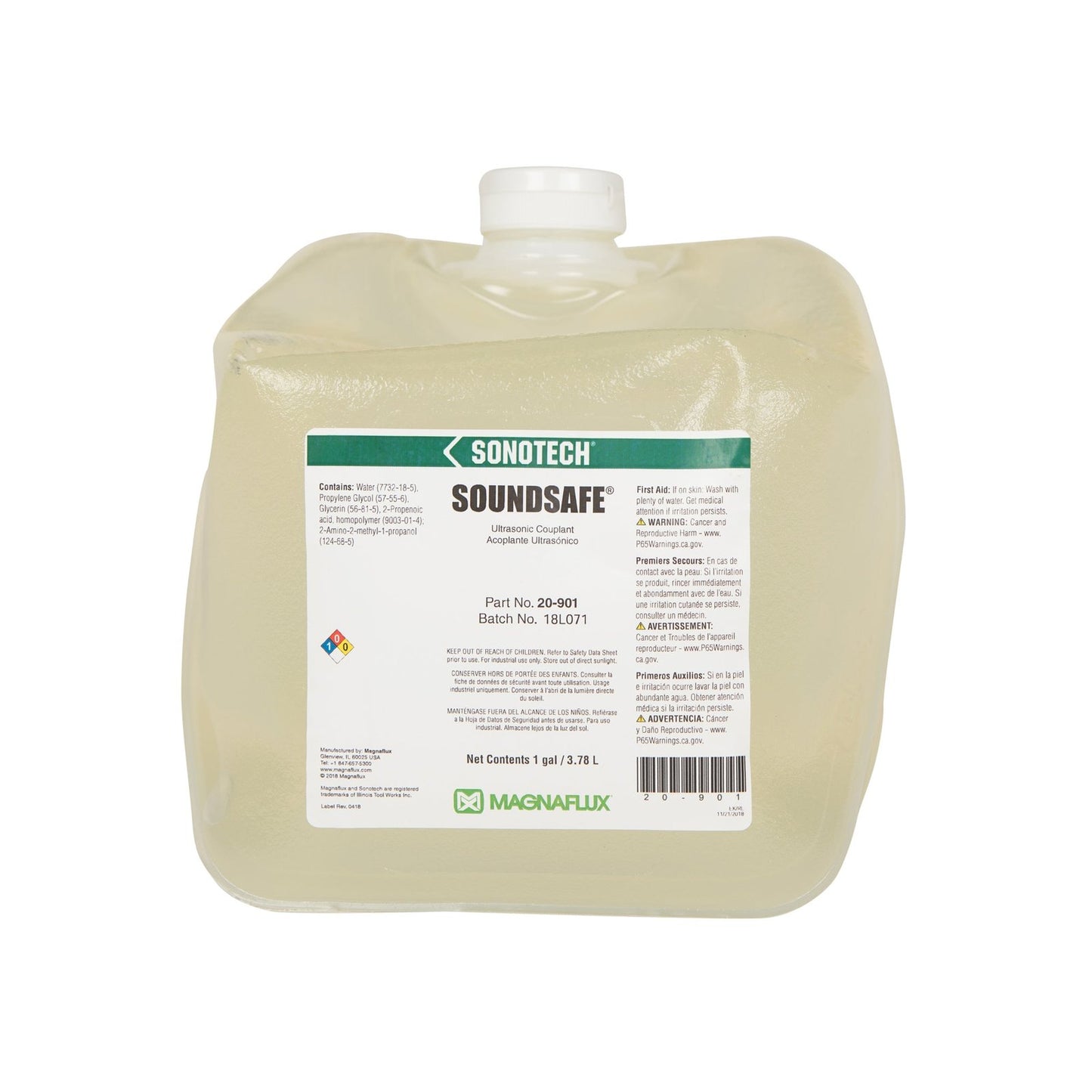 Soundsafe - High Performance Ultrasonic Couplant