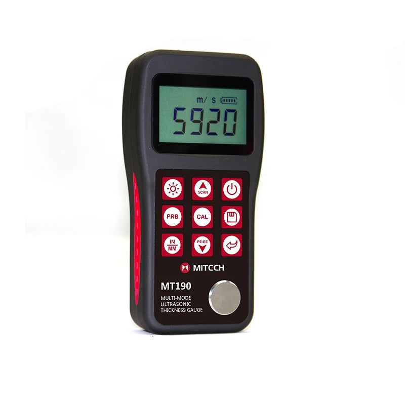 Mitech Ultrasonic Thickness Gauge - MT190 Multi Mode