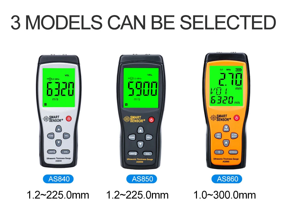 Ultrasonic Thickness Gauge - Smart Sensor Range