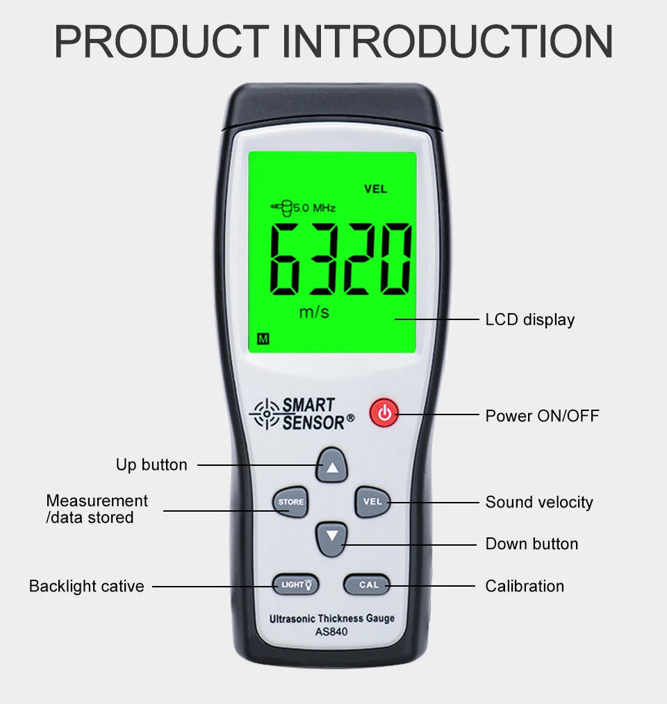 Ultrasonic Thickness Gauge - Smart Sensor Range