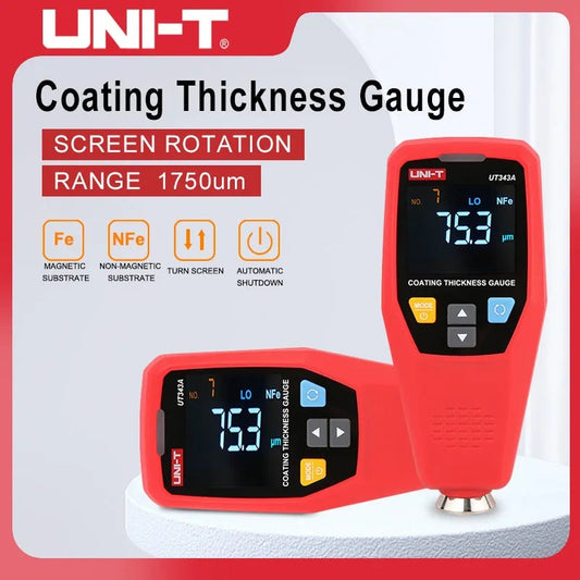 UNI-T UT343D Digital Coating Thickness Gauge FE/NFE