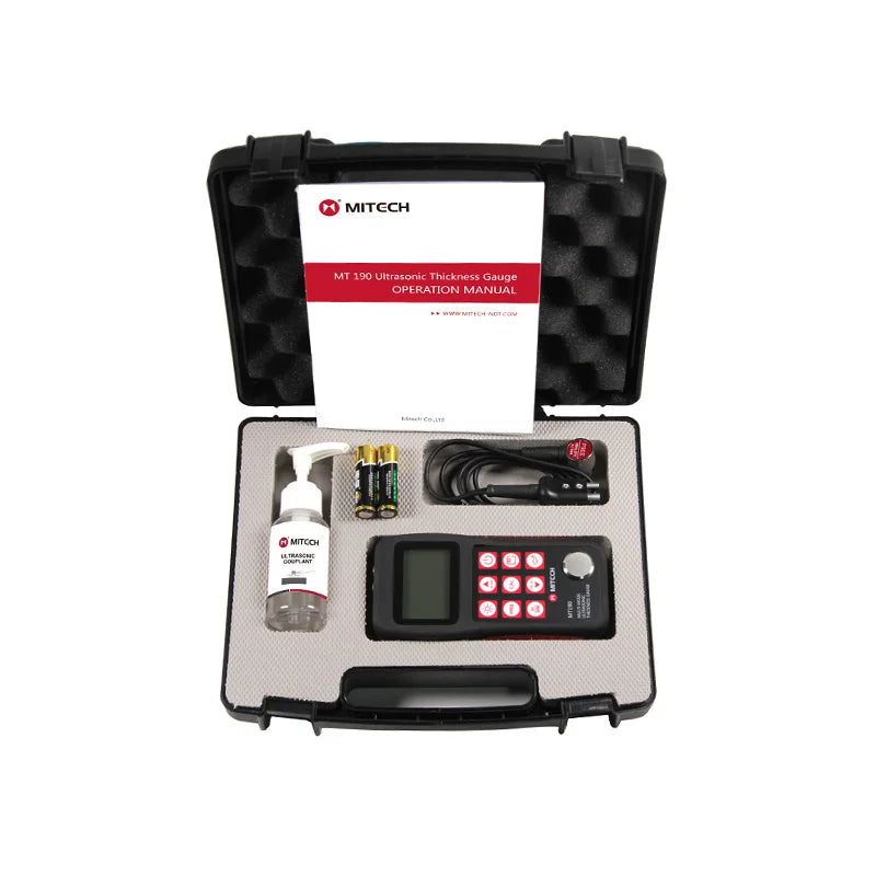 Mitech Ultrasonic Thickness Gauge - MT190 Multi Mode