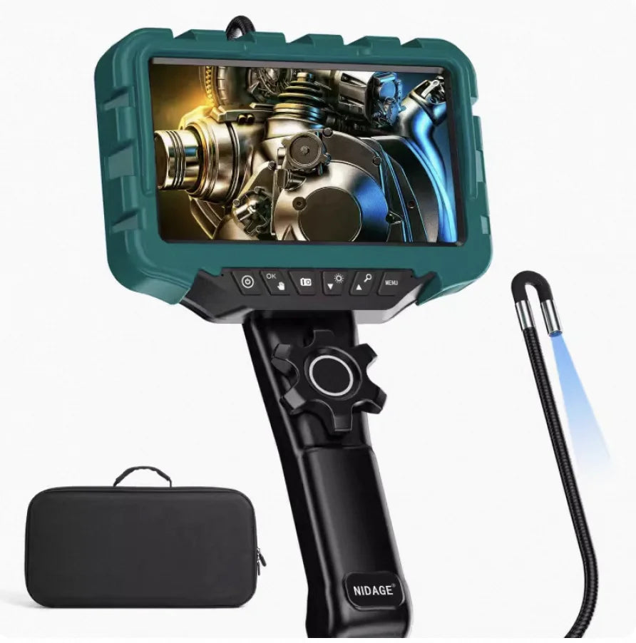 Borescope - 7-inch Screen Steering 6mm 1.6m length