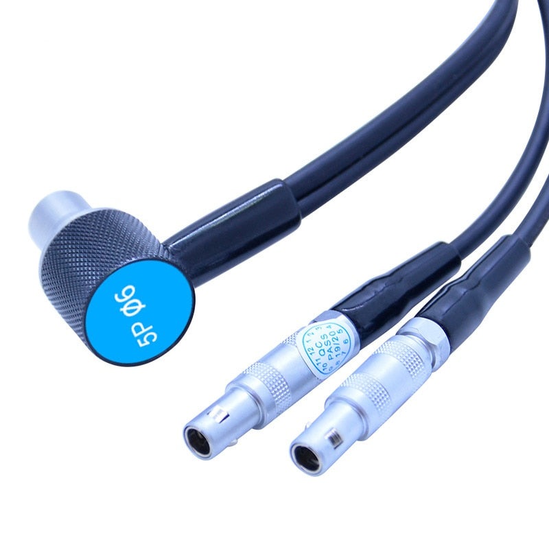 Ultrasonic thickness gauge probe - 5MHz / 10mm or 6mm
