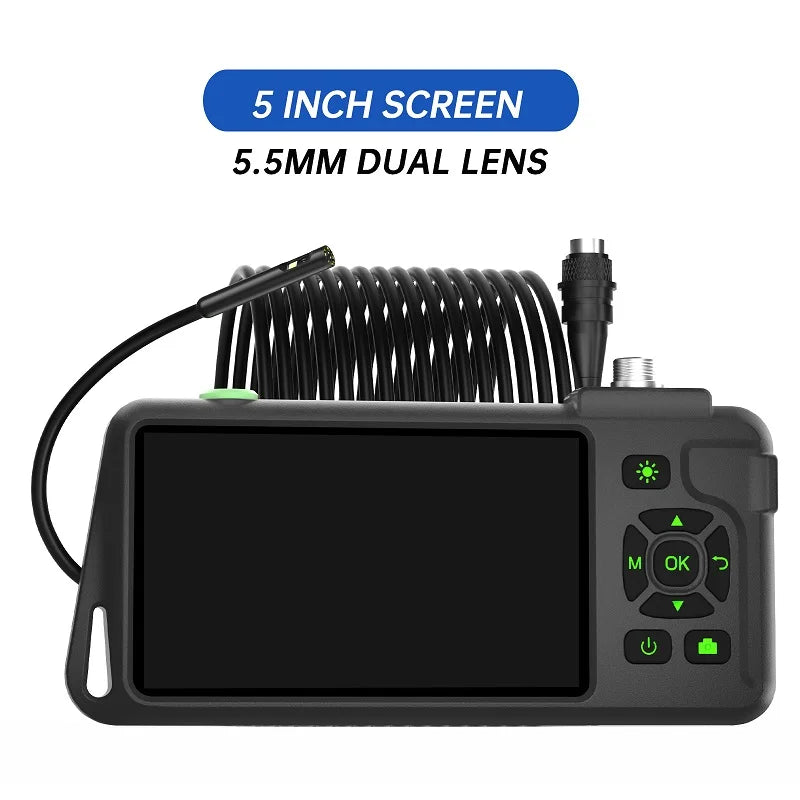 Borescope - T22 5''IPS Screen 1-15M Lens / Single Dual Triple Lens