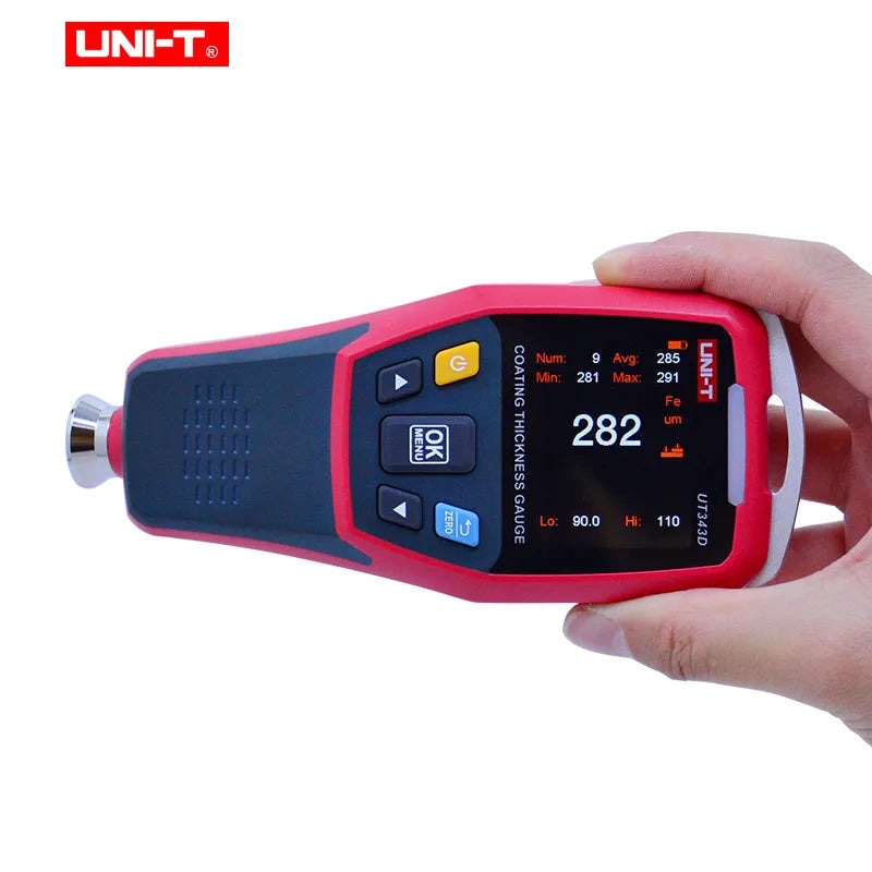 UNI-T UT343D Digital Coating Thickness Gauge FE/NFE