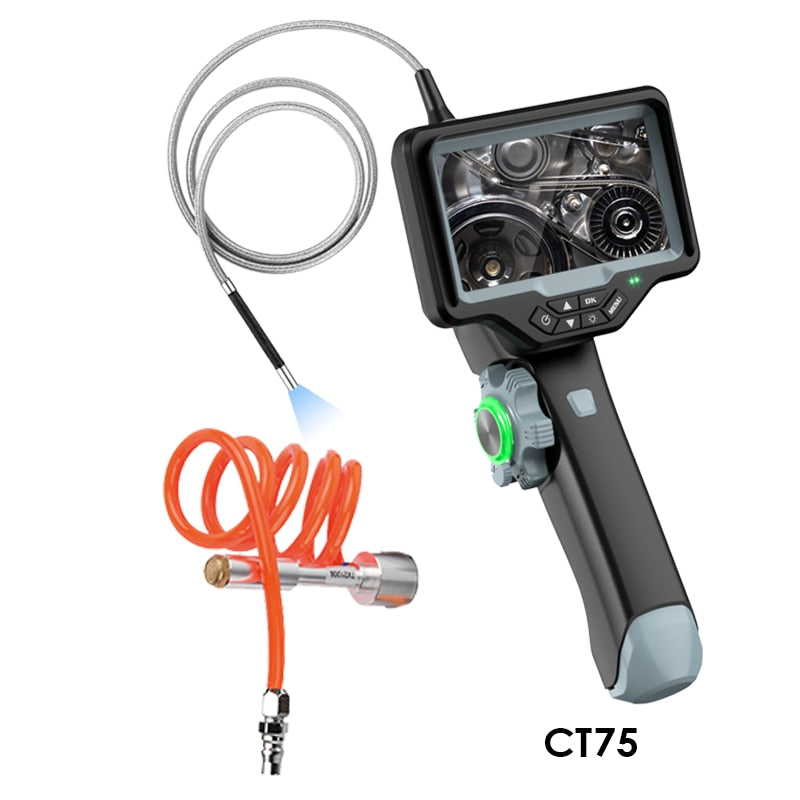 Borescope Inspection Camera - Avanline 4.5inch 360° 2-way Articulating Probe with Optional High Temp Probe