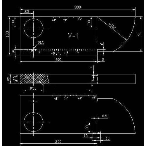 Calibration Block V1 NDT Sales Australia