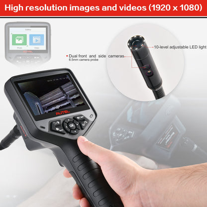 Borescope Inspection Camera - Autel MaxiVideo MV480 4.1" Digital Videoscope Dual Lens