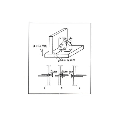 Welding Gage - Square Multi Function Welder Inspection Gauge