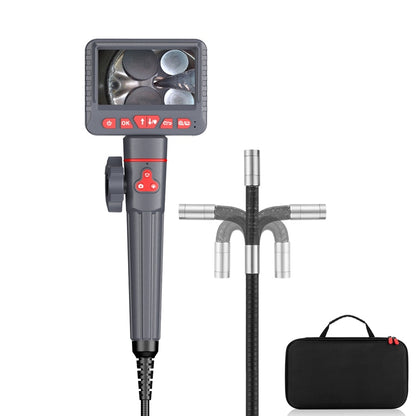 Borescope Inspection Camera - 4.3" Screen with 2 Way 180 Degree 6mm or 8mm waterproof probe