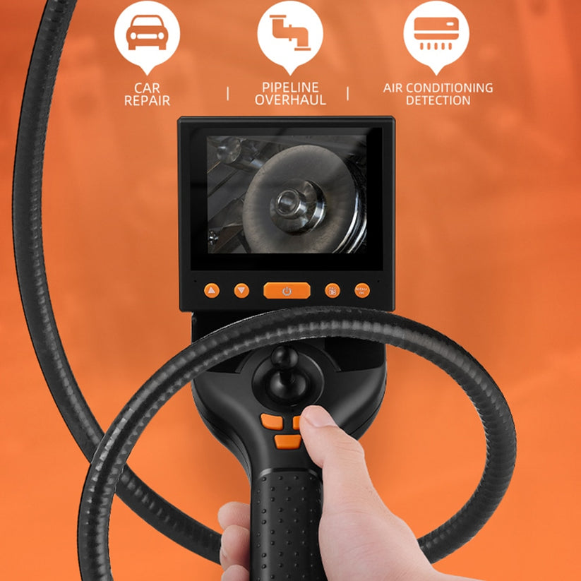 Borescope Inspection Camera 3.5in Display 720° 4Way Rotation Articu