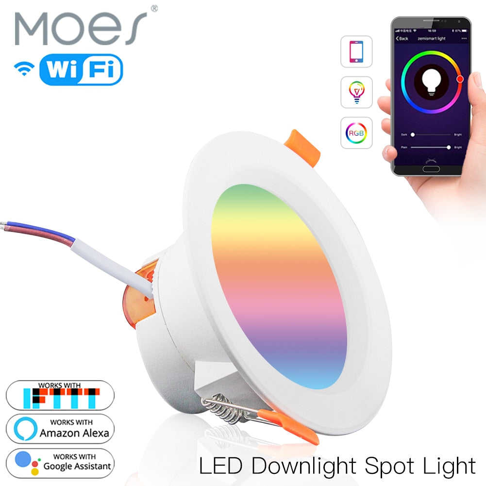 Moes Smart WiFi LED 7w Downlight