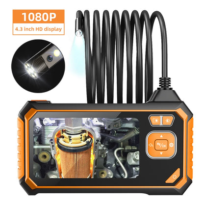 Borescope Inspection Camera - 4.3 INCH IPS SCREEN WITH 8.0 MM SINGLE or DUAL-LENS