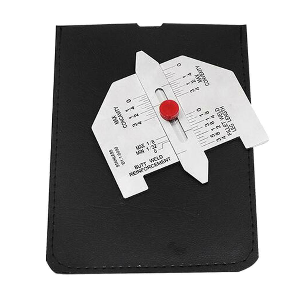 RIVERWELD Metric Weld Size Gauge - Accurate Calibration For Butt & Fillet Welds