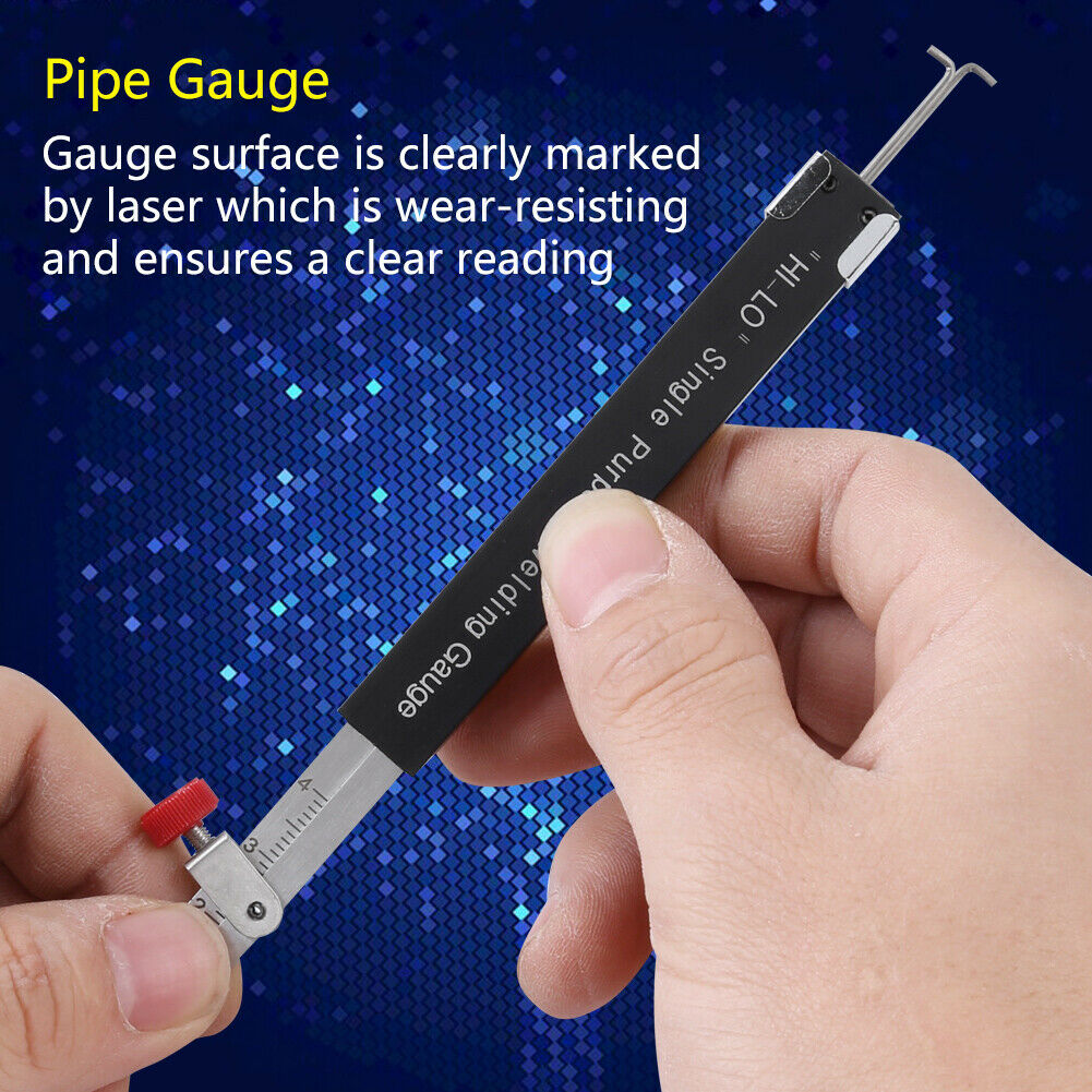 Welding Gauge - HI-LO Internal Single Purpose Welding Gauge Root Gap Welder Inspection Tool